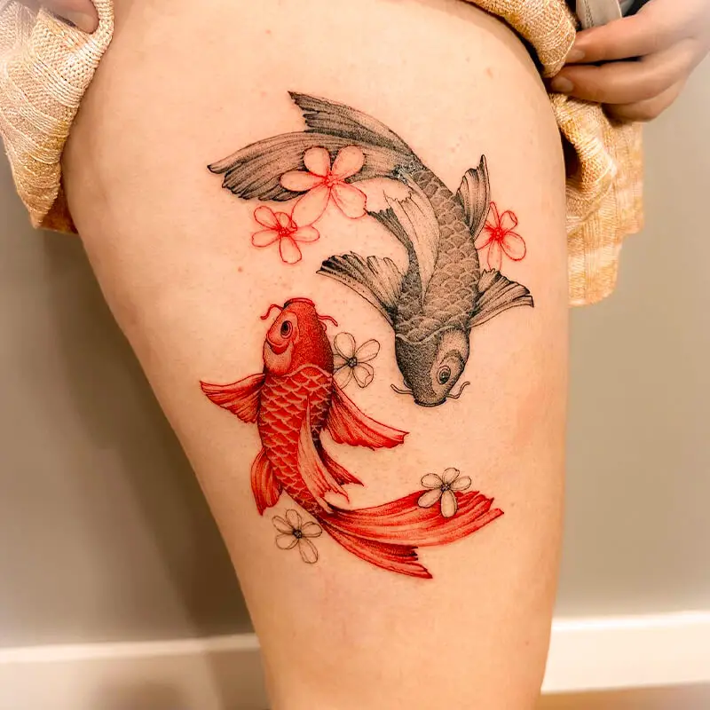 Tatouage Carpe Koi Les Secrets De Ce Motif Embl matique